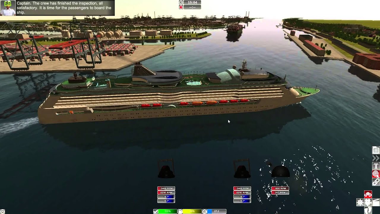 European Ship Simulator ★ NEWS I Neue Inhalte ★ Hamburger Hafen + Kreuzfahrtschiff [Deutsch/HD]