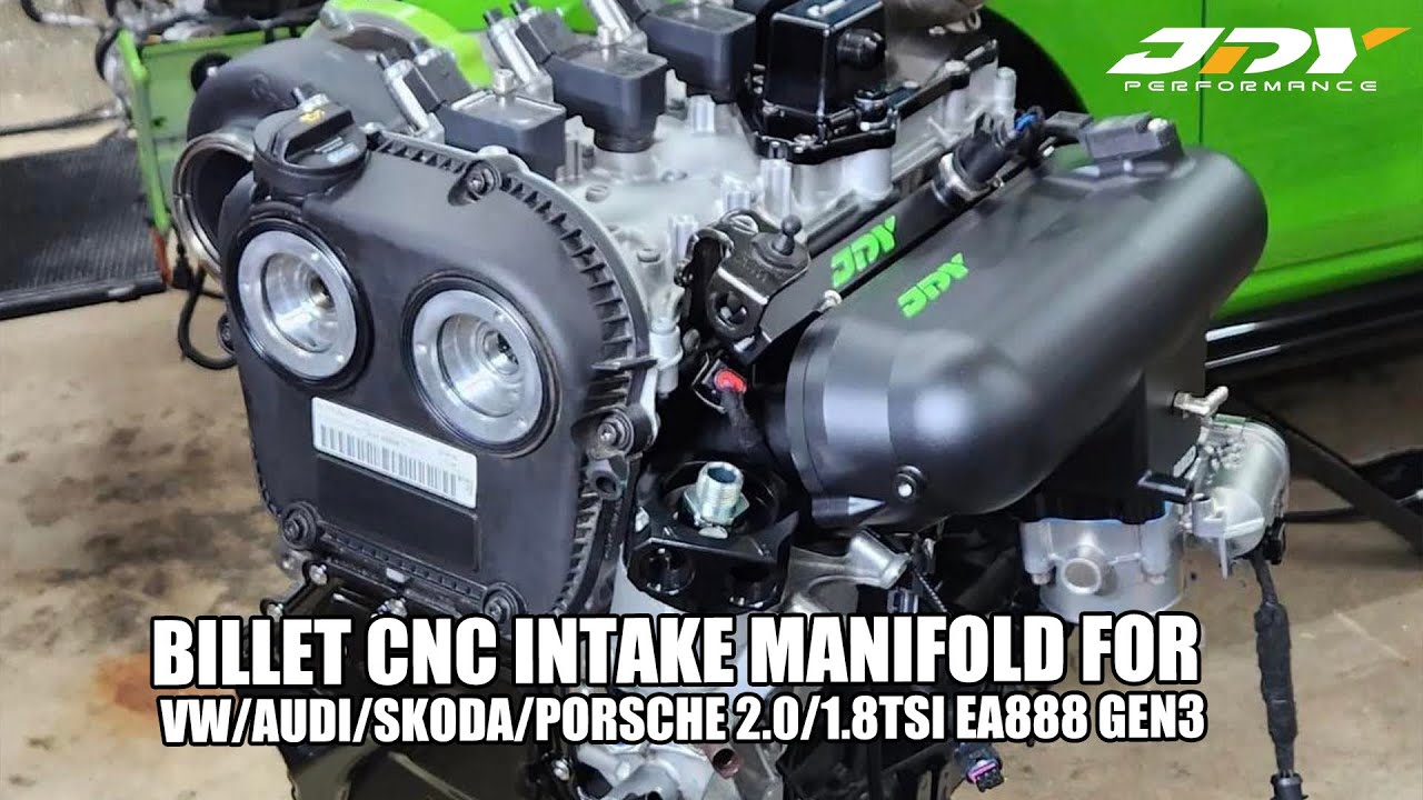JDY Billet intake manifold 2.0TSI MQB Gen3