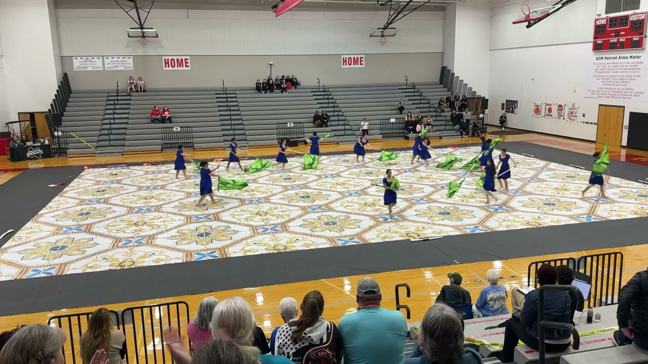 Pasadena Memorial Maverick JV Color Guard 2/14/26 @ Goose Creek Memorial