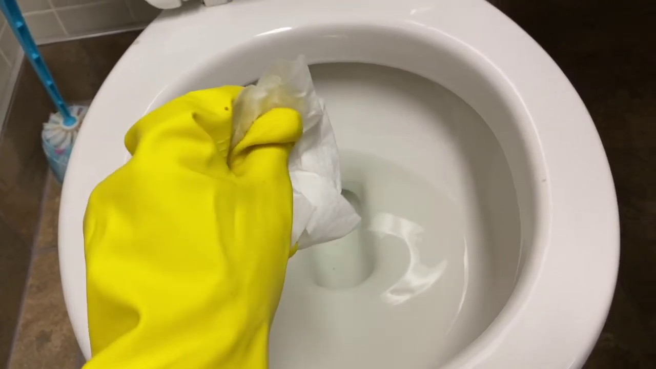 Don't Flush Wipes in the Toilet