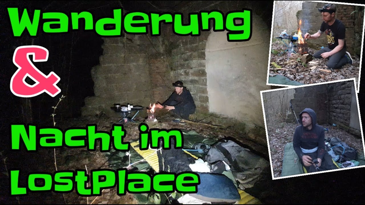 Zu Fuß von Lüdenscheid nach Engelskirchen mit Übernachtung im LostPlace