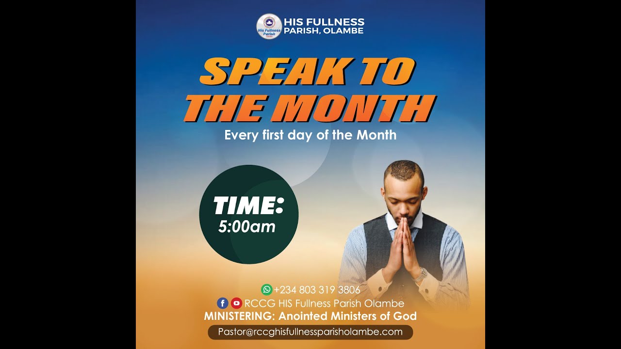 MAY 2025 SPEAK TO THE MONTH TRIM D