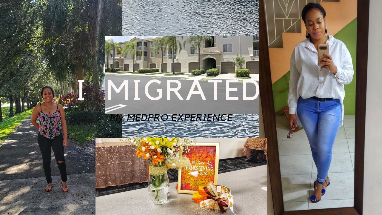 I MIGRATED TO THE U.S. | MY MEDPRO JOURNEY | COME WITH ME!!
