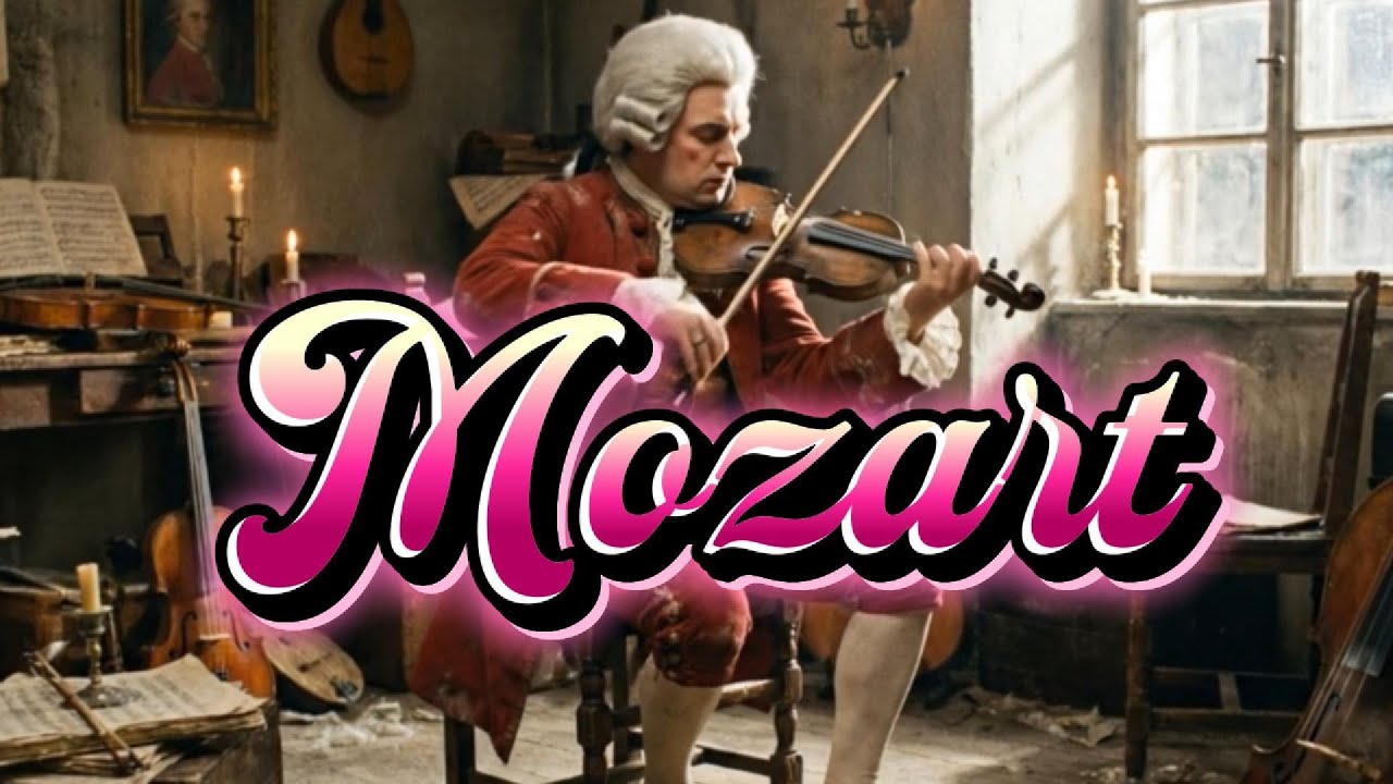 Mozart. Lyrics and Music BULAT OKUDSHAWA | Translate and Arrangement @euro-travel-video-photo-music