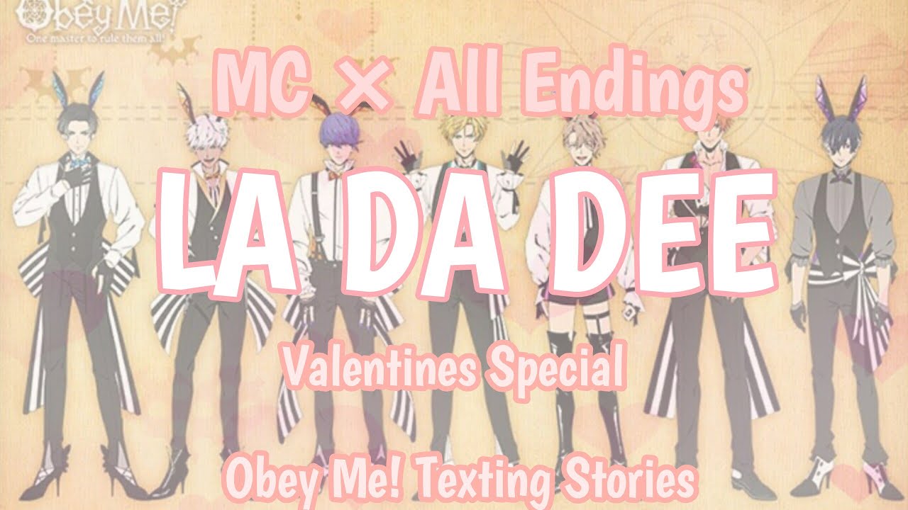 La Da Dee - Valentines Special! [Obey Me! Texting Stories]