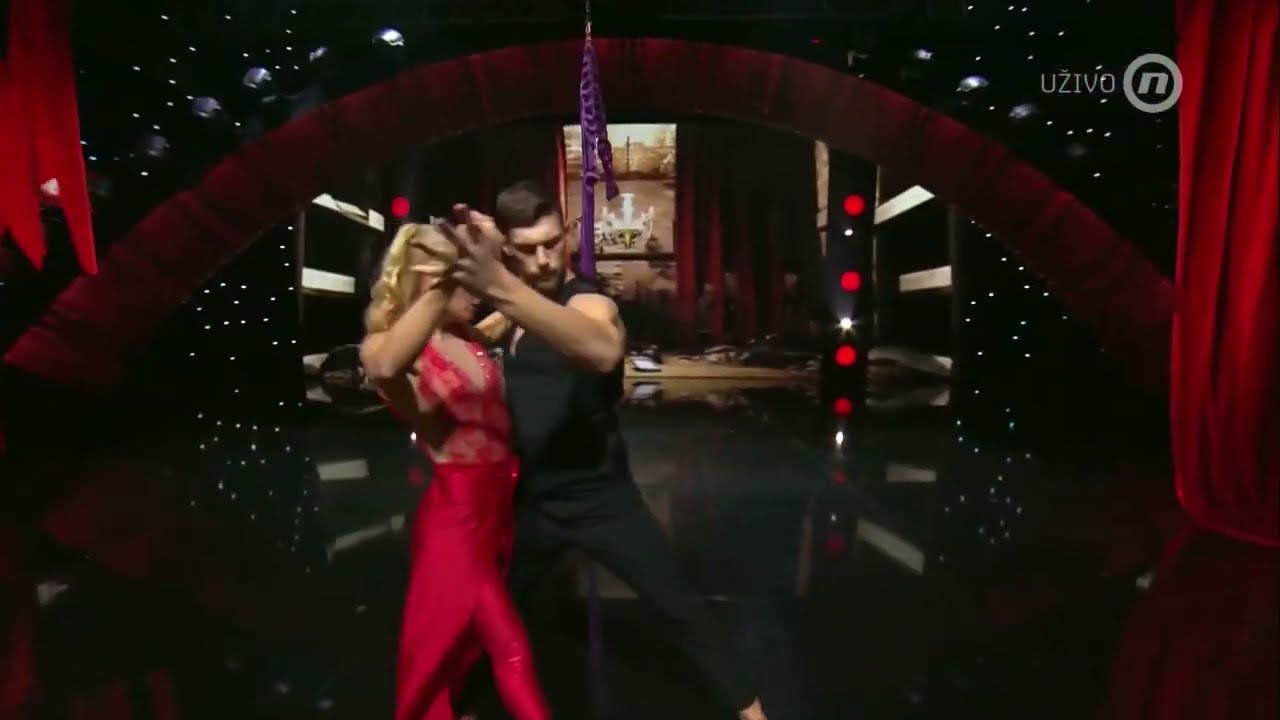 Supertalent 2022 Finals. Ana Vukman. (Aerial performance)