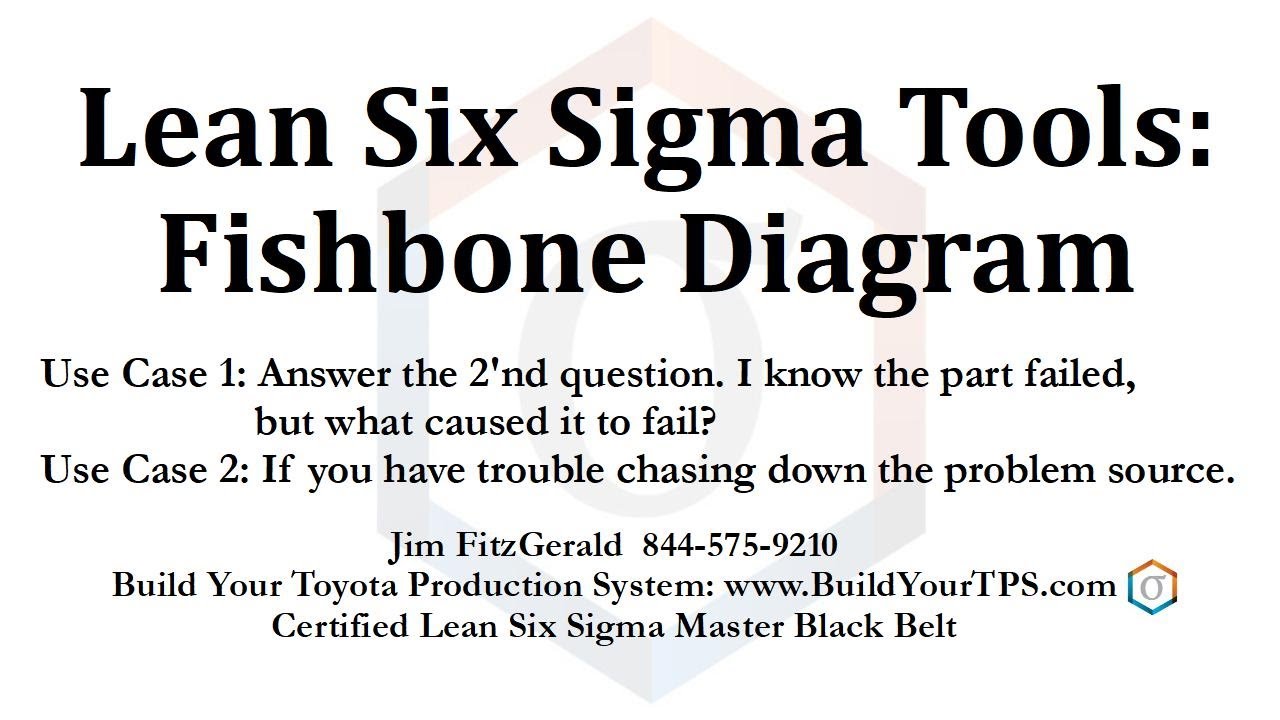 Lean Six Sigma Tools: Fishbone Diagram