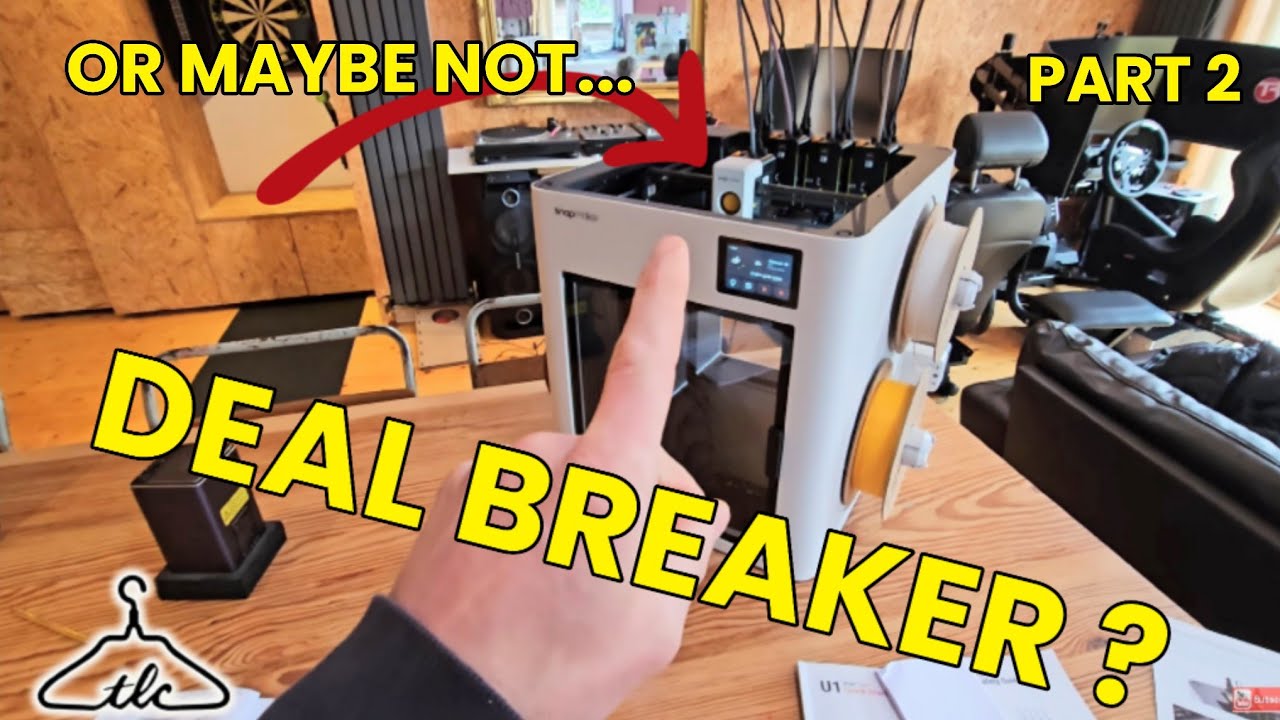 Самая большая проблема Snapmaker U1 (Действительно ли это проблема?)