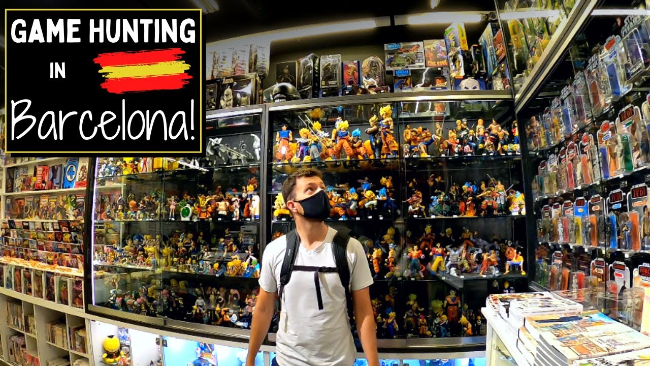 Video Game Hunting in Barcelona, Spain!
