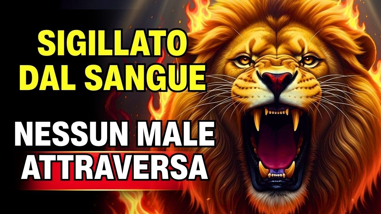 🩸 Il Sangue di Gesù SIGILLA le Porte del Male: Preghiera Notturna di Protezione Familiare