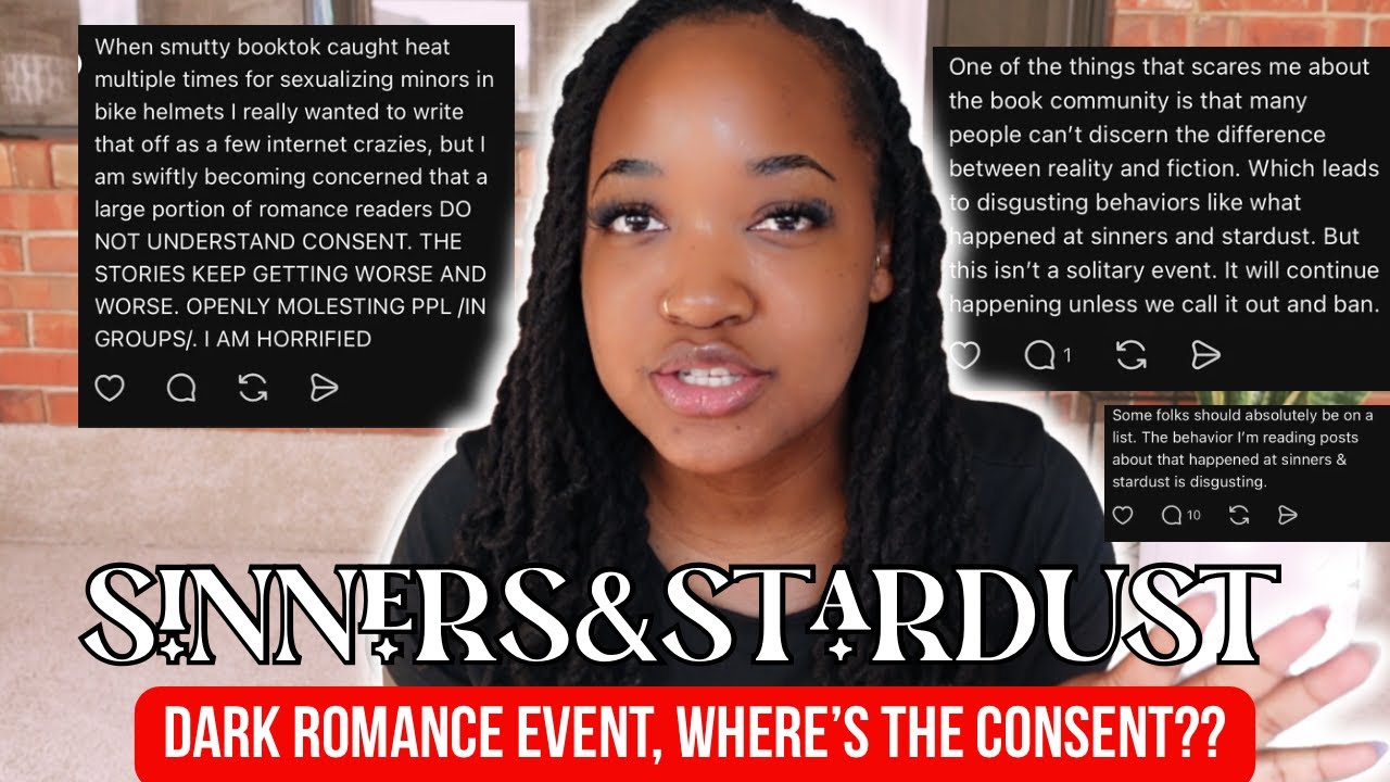 Sinners & Stardust: Dark Romance Event ✩ Why CONSENT is a non-negotiable + victims speak out