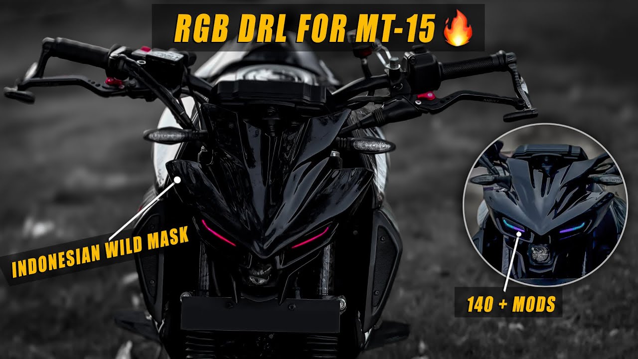 MT15 Pixel RGB DRL Modification II Mobile Controlled II Detailed video KKVlogs155