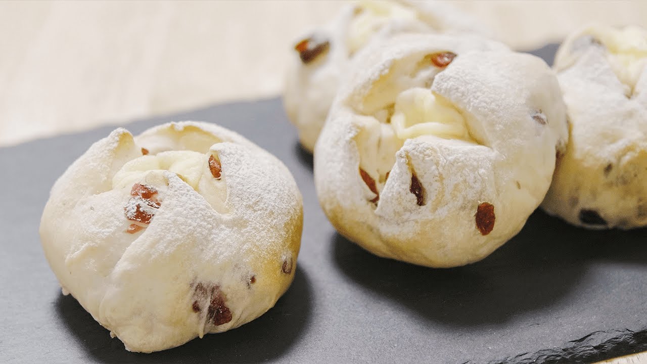 クランベリーとクリームチーズのパンの作り方 | Cranberry Creamcheese Bread Recipe