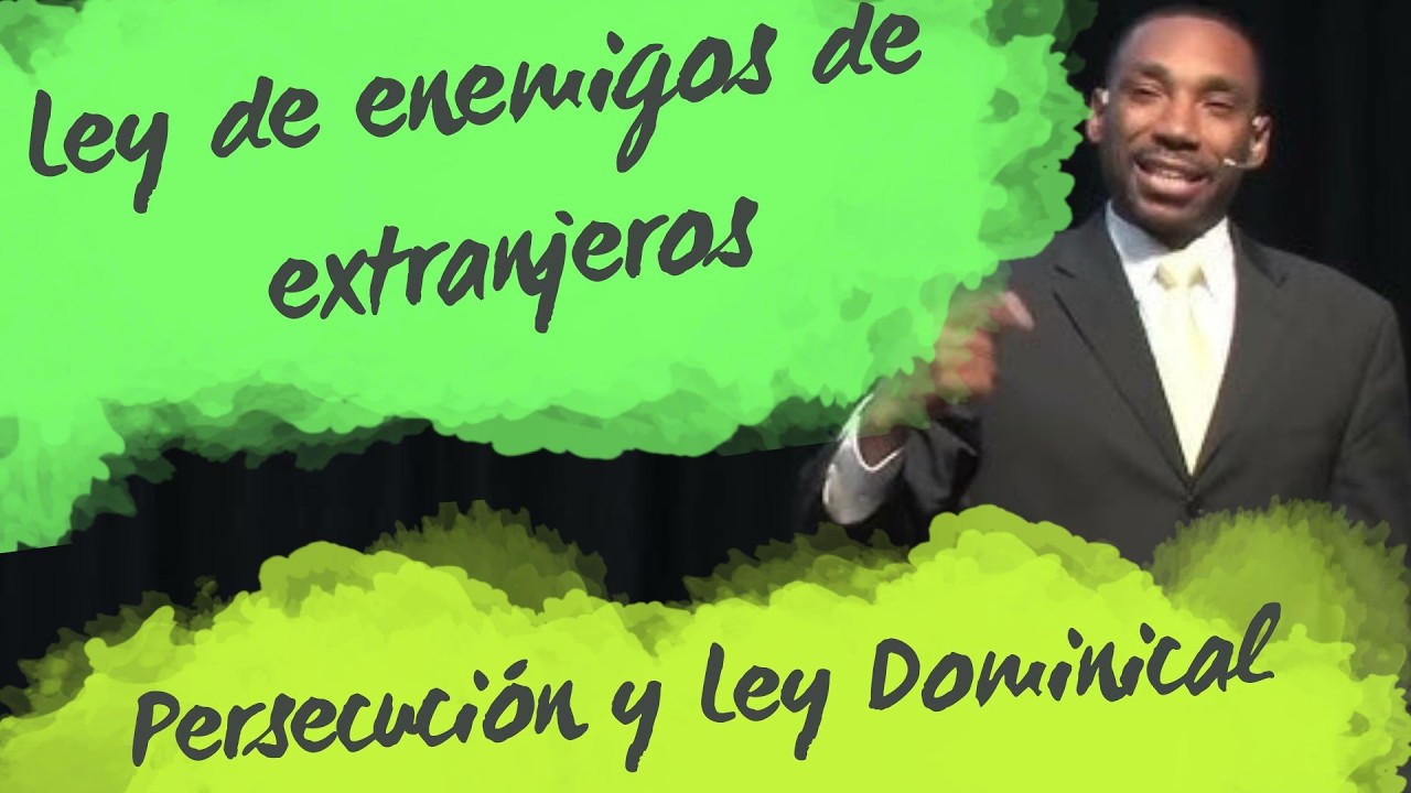 Ley de enemigos extranjeros, Persecución y Ley Dominical / Jeremiah Davis