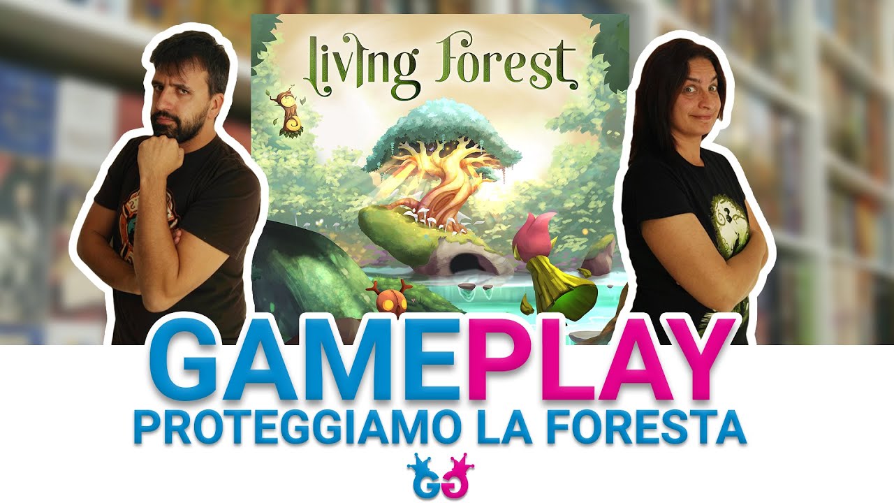 Living Forest Partita Completa in difesa della foresta col Gioco da Tavolo di GateonGames