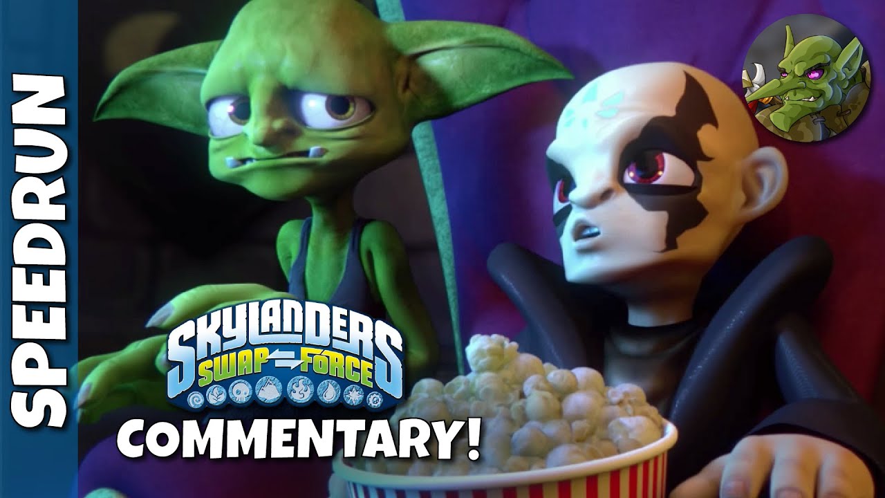 Skylanders: Swap-Force Speedrun Commentary with Donatello!