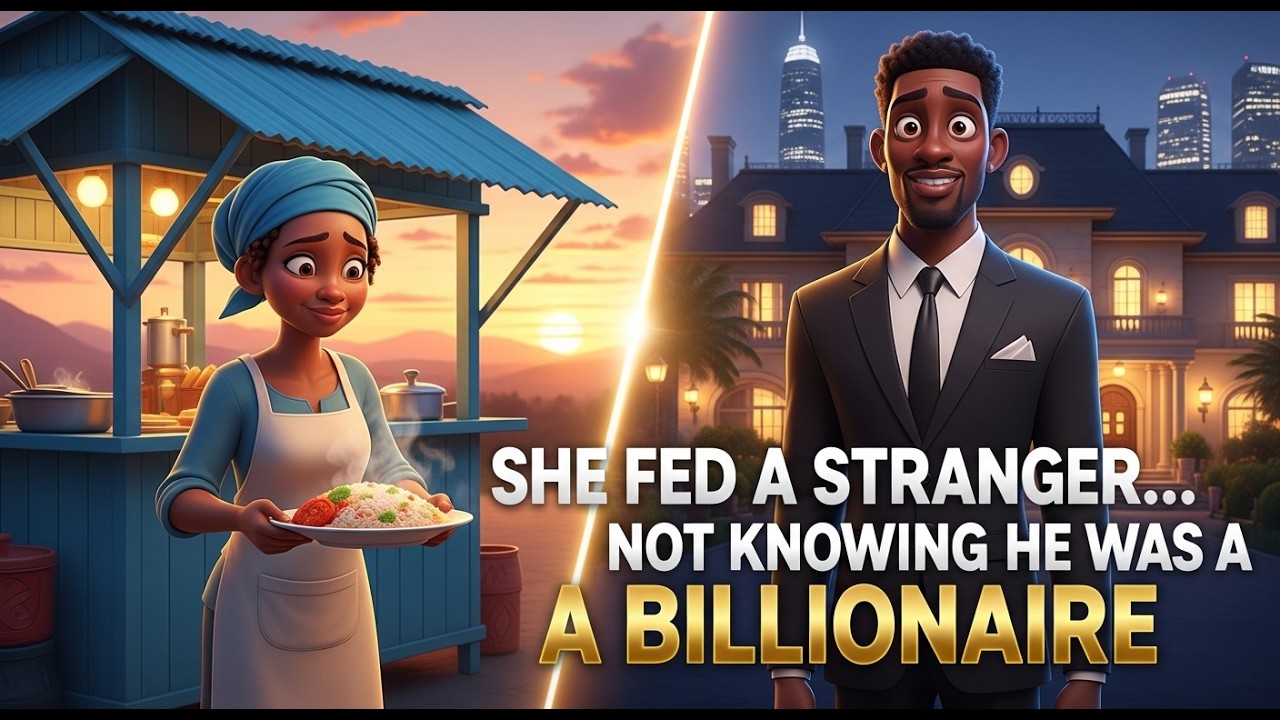 SHE FED A STRANGER… NOT KNOWING HE WAS A BILLIONAIRE! #tales