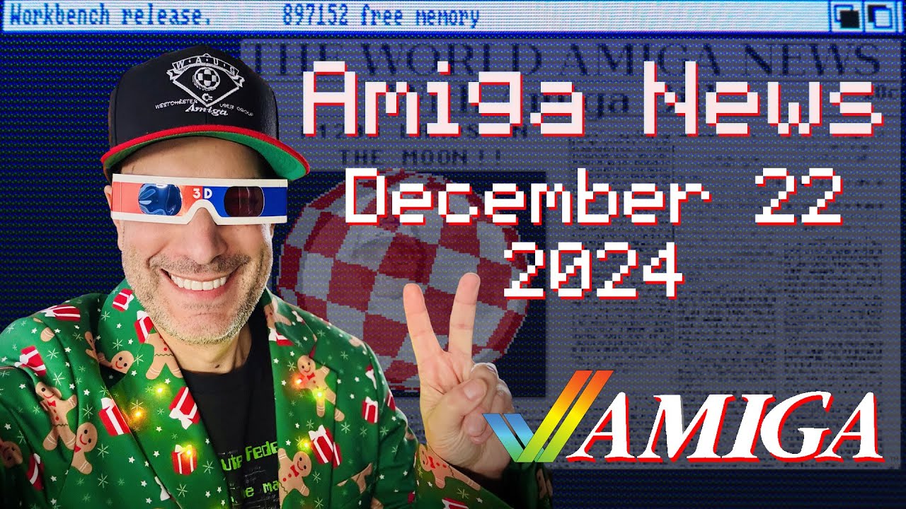 Wiadomości Commodore Amiga z tygodnia 22 grudnia 2024 r. z AmigaBillem