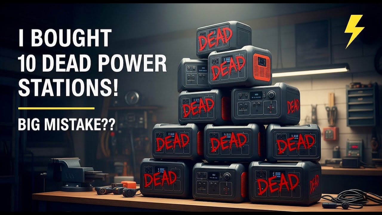 I Bought 10 DEAD EcoFlow Power Stations... (Explainer and teardown)