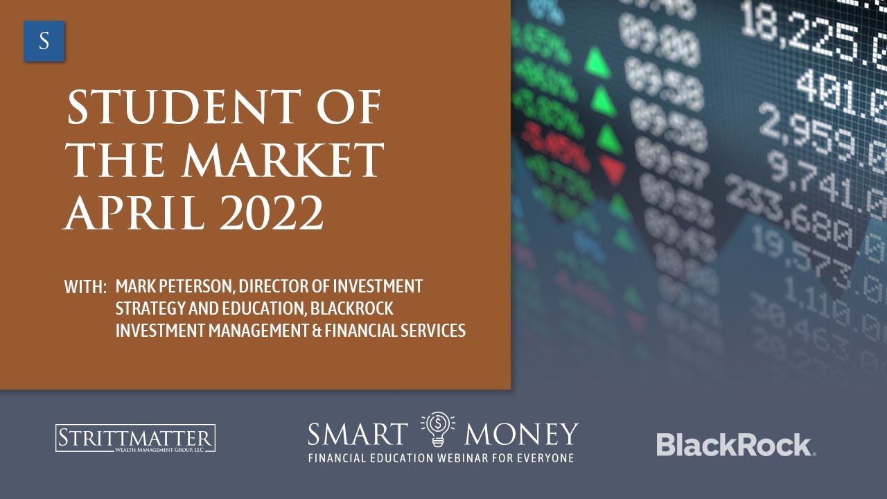 Student of the Market: April 2022 with Mark Peterson of BlackRock &ndash; Smart Money Webinar&trade;