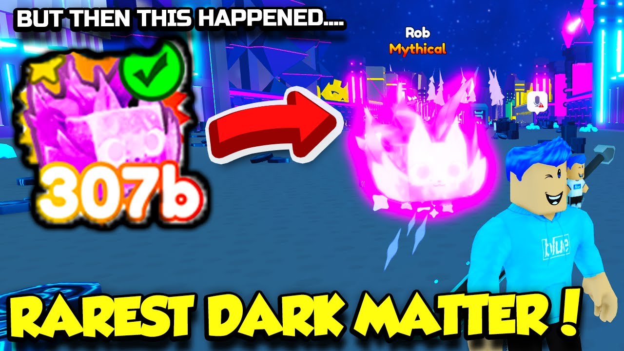 I Got The DARK MATTERY ALIEN MYTHICAL In Pet Simulator X And Then THIS HAPPENED... (Roblox)