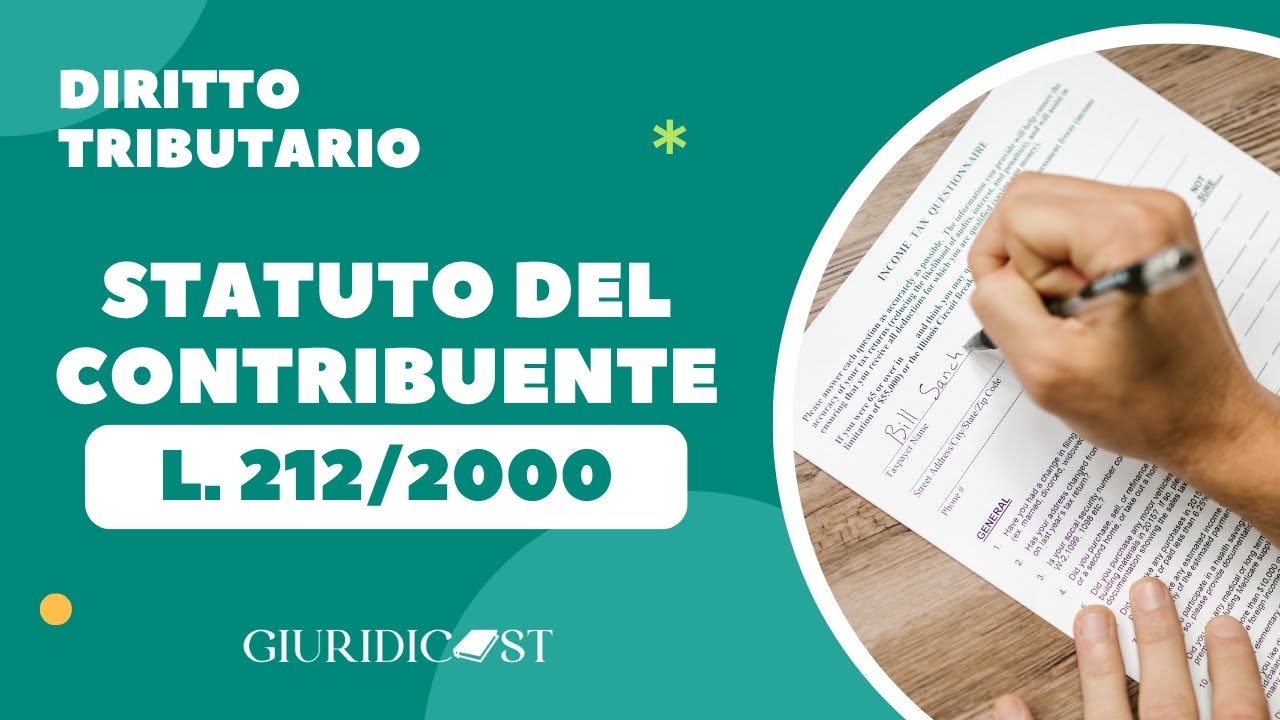 Legge 212/2000 Statuto dei diritti del contribuente: principi, garanzie e tutele fiscali