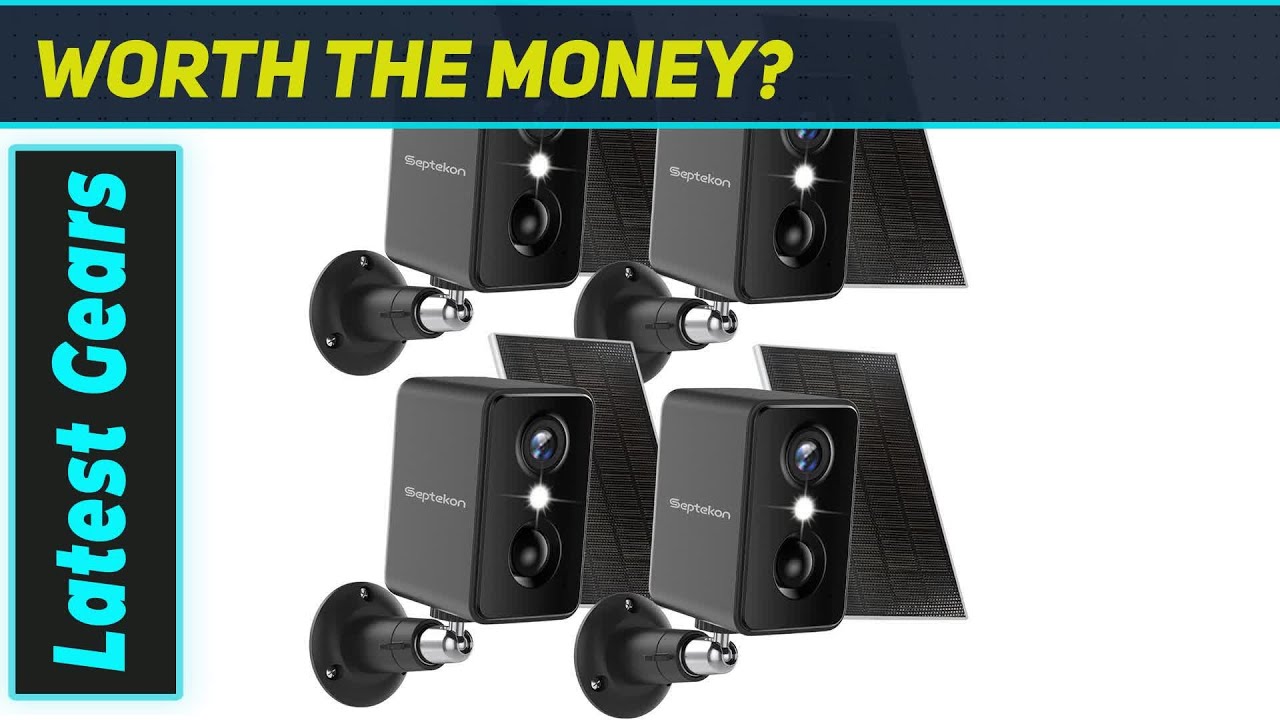 Septekon 2K Cameras: Ultimate Outdoor Security