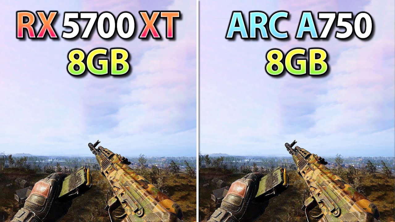 RX 5700 XT vs ARC A750 - Test in 10 New Games