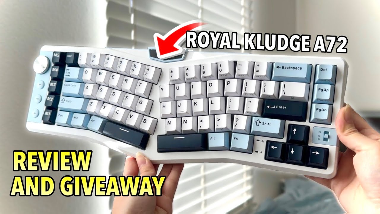 Royal Kludge A72 Alice Keyboard Review and Giveaway