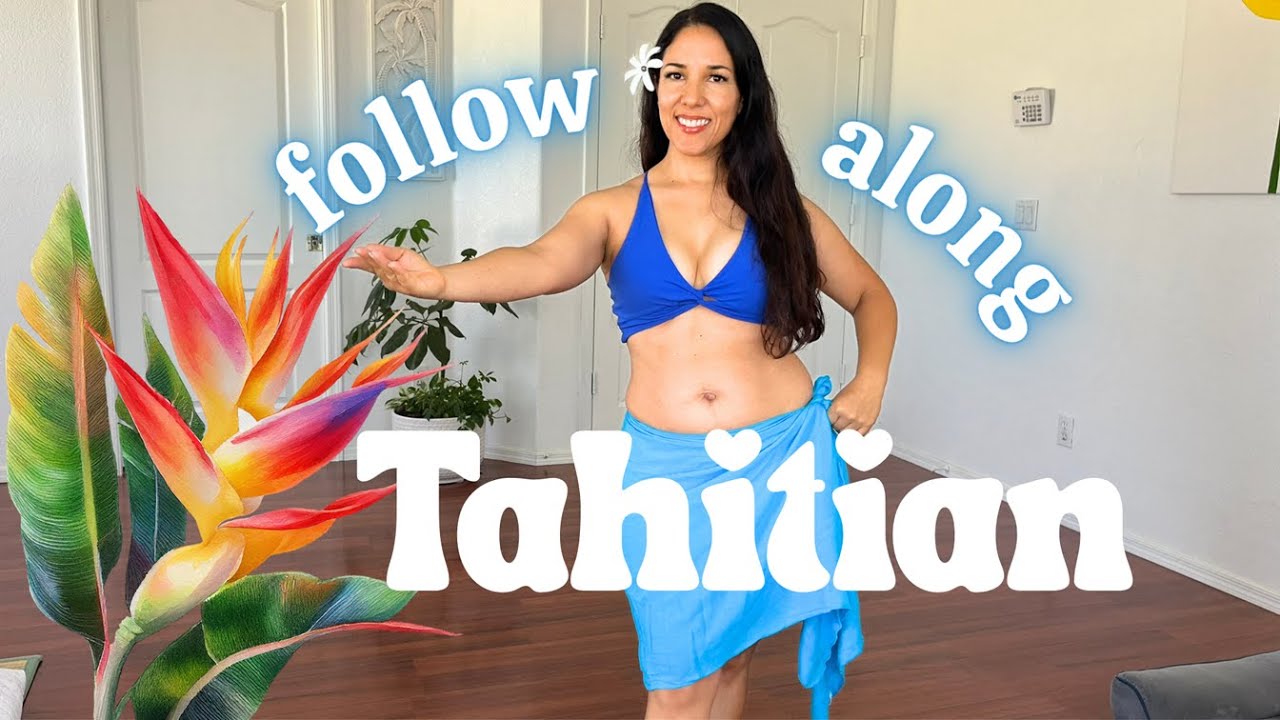 Tahitian Dance 🌺 Follow Along (Ta'iri & Tumami)