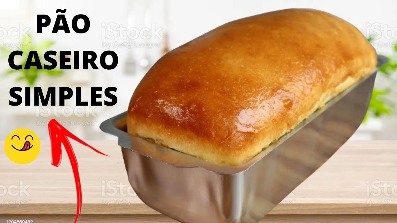 PÃO CASEIRO SIMPLES, receita fácil, rápida e muito deliciosa   #tiodinhoreceitas #paocaseiro