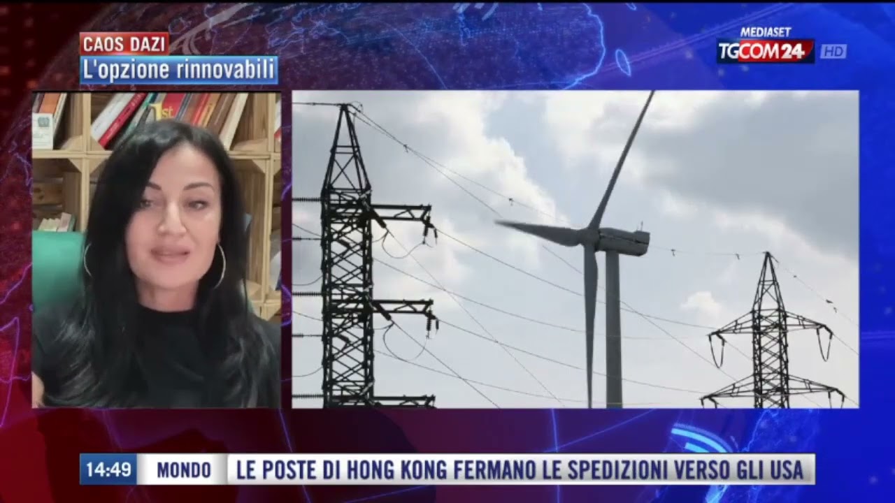 Intervista a Veronica Pitea su TGCOM24 &ndash; Il Futuro dell&rsquo;Energia tra Rinnovabili e IA