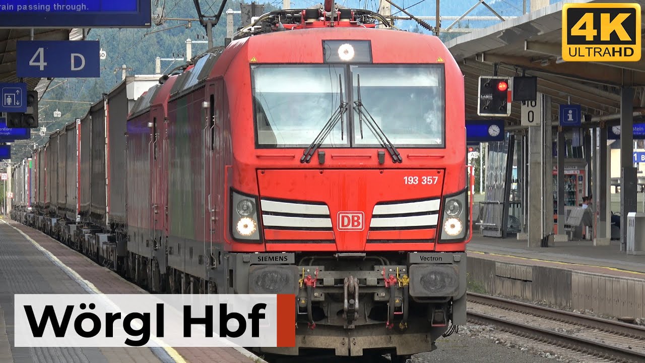 W&ouml;rgl Hbf 26.09.2025 - Railjet, REX & G&uuml;terverkehr am Tiroler Bahnknoten