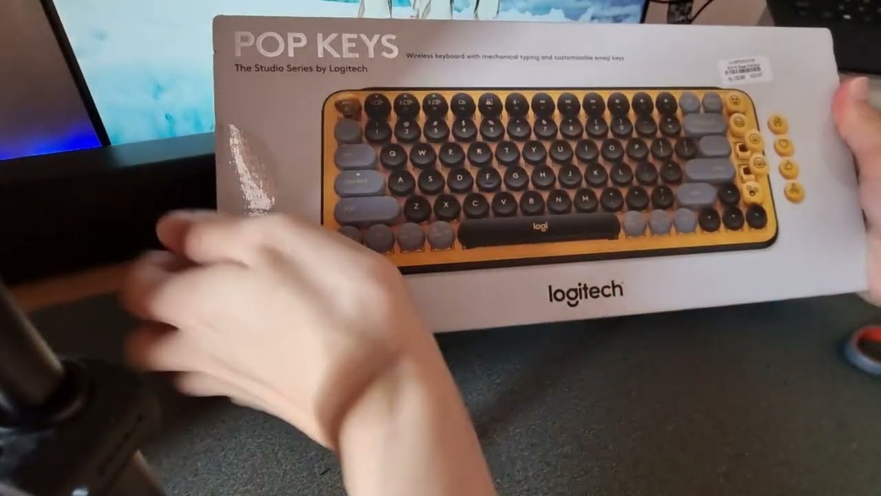 Logitech Pop Keys Unboxing (Blast Yellow)