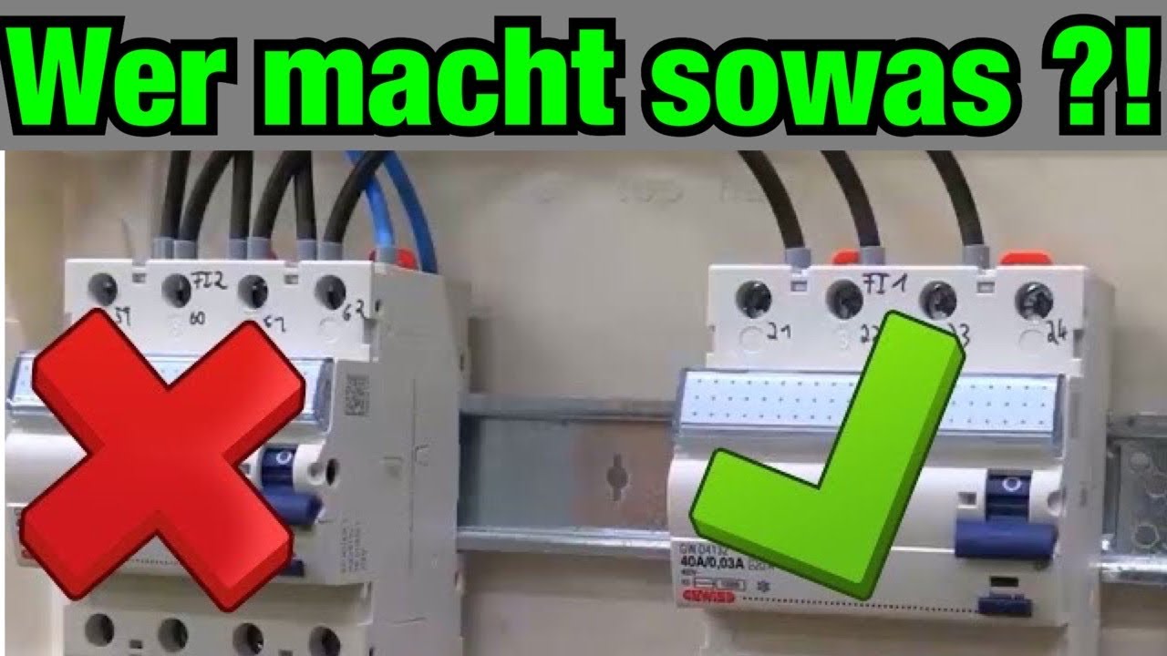 Wer keine Ahnung hat, DARF auch keinen Durchlauferhitzer anschließen! ProofWood