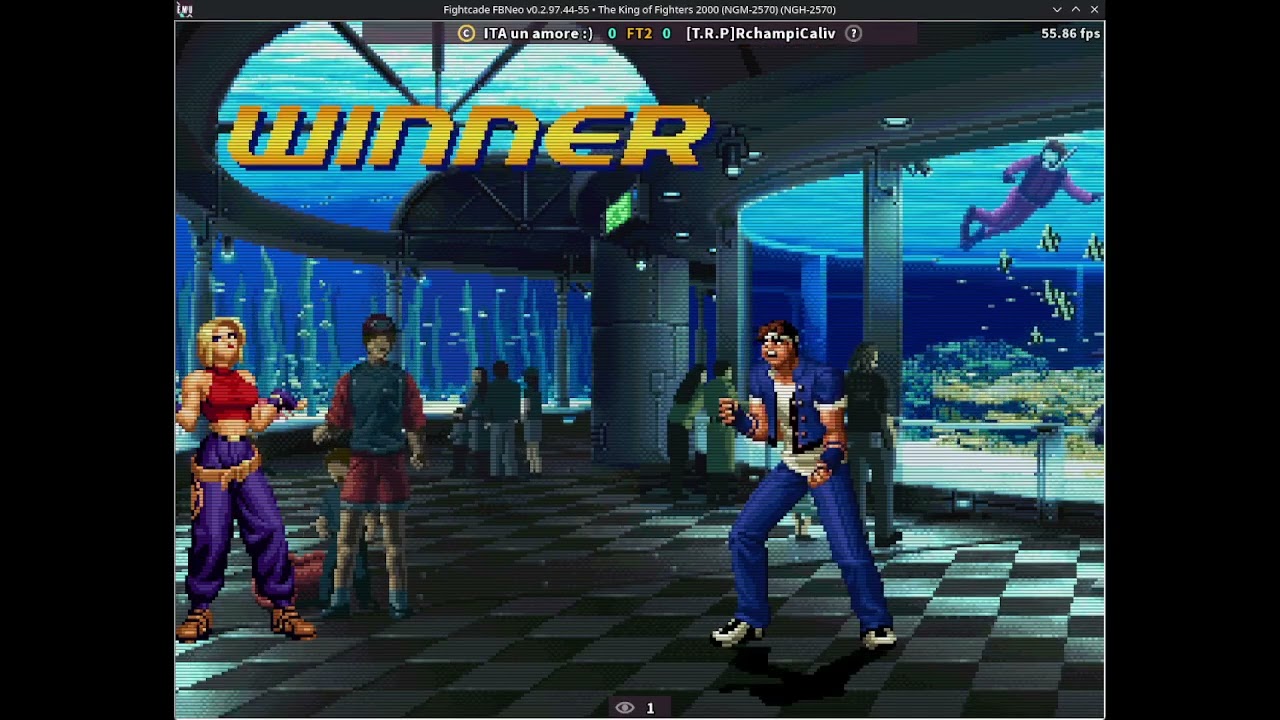 The Wolf Pack Squad Presents KING OF FIGHTERS 2000 TOURNAMENT (FIGHTCADE 2,ARCADE)