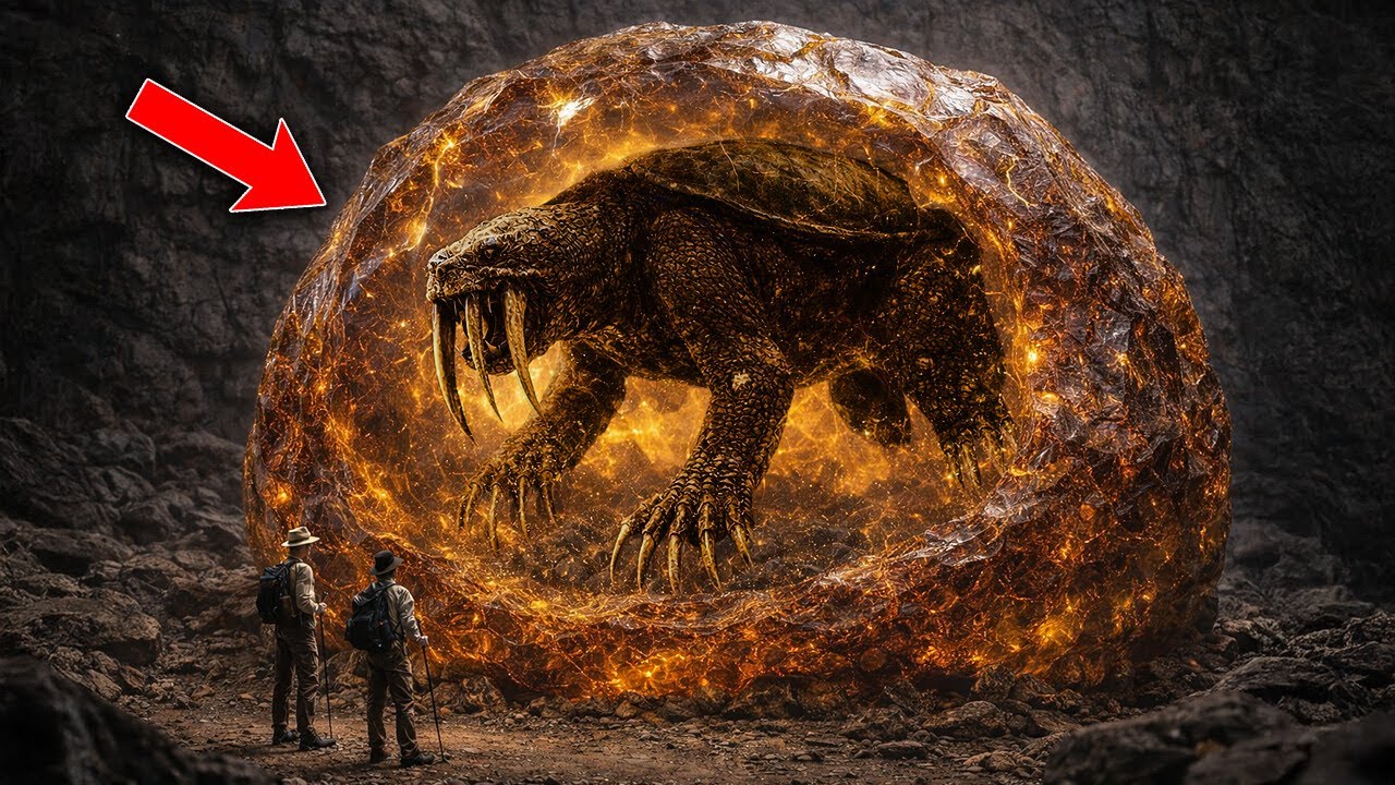 5 доисторических монстров, застывших в янтаре — ОН ВСЕ ЕЩЕ ДВИЖЕТСЯ!