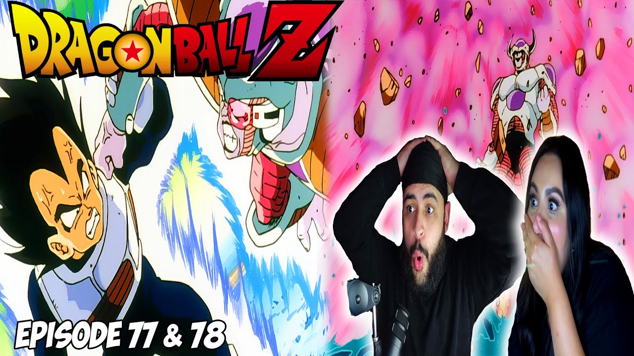 VEGETA VS FRIEZA!! NOOOOO NOT KRILLIN!!! 😭|  Girlfriend Reacts Dragon Ball Z Episode 77 - 78