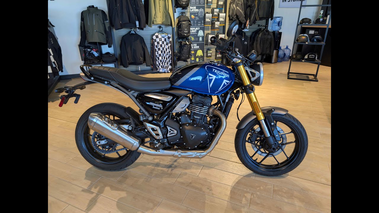 2024 Triumph Speed 400  Caspian Blue