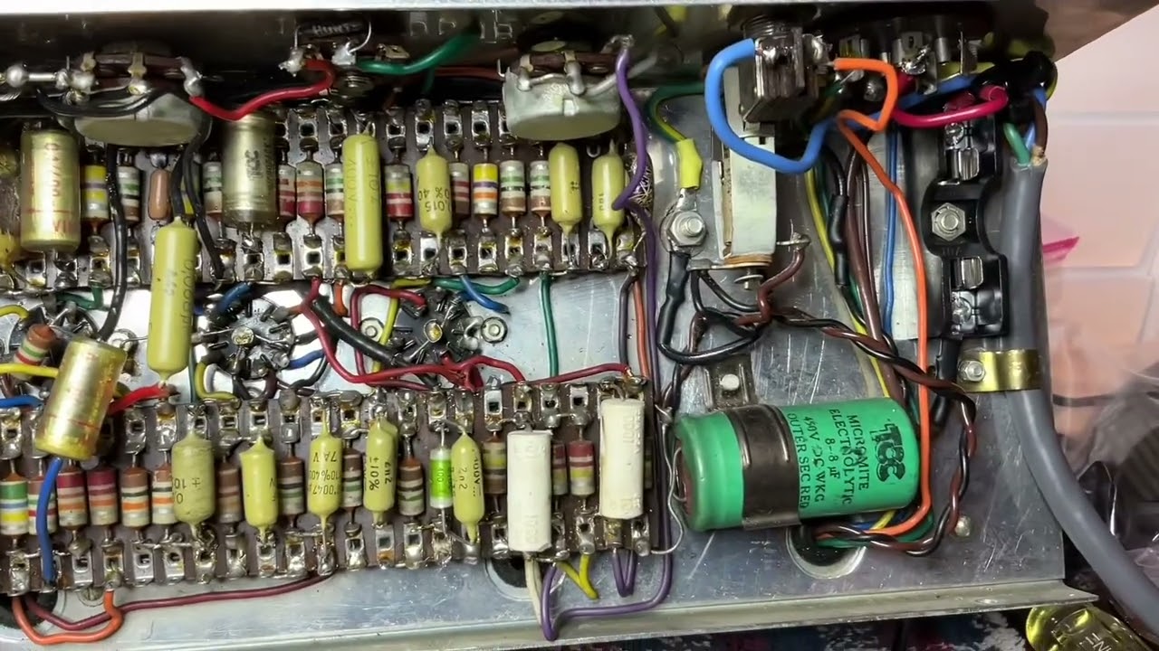 A 1960 Vox AC15 fawn Amp prepped and plays (original parts)