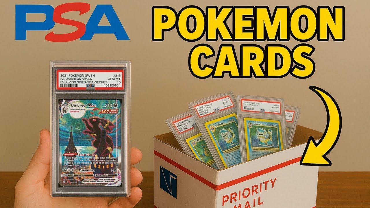 Llega PSA con mas CARTONAZOS. RETORNO DE CARTAS POKEMON