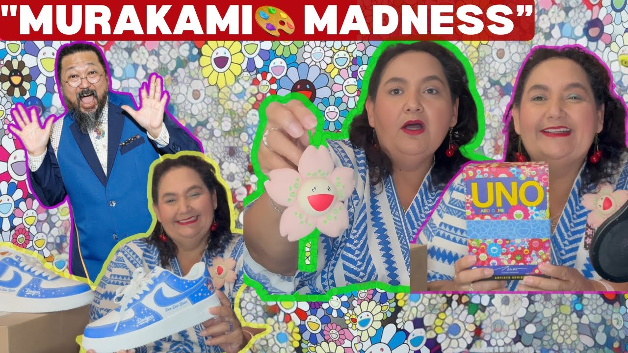 I PURCHASED SOME TAKASHI MURAKAMI TOKYO SERIES! YOU HAVE TO CHECK IT OUT. Collab w/