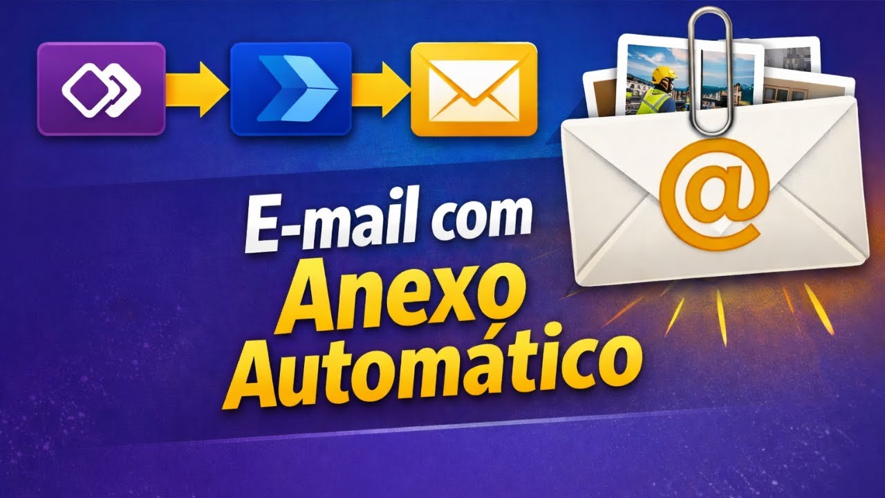 Power Apps + Power Automate: Enviando E-mails com Anexos Automaticamente