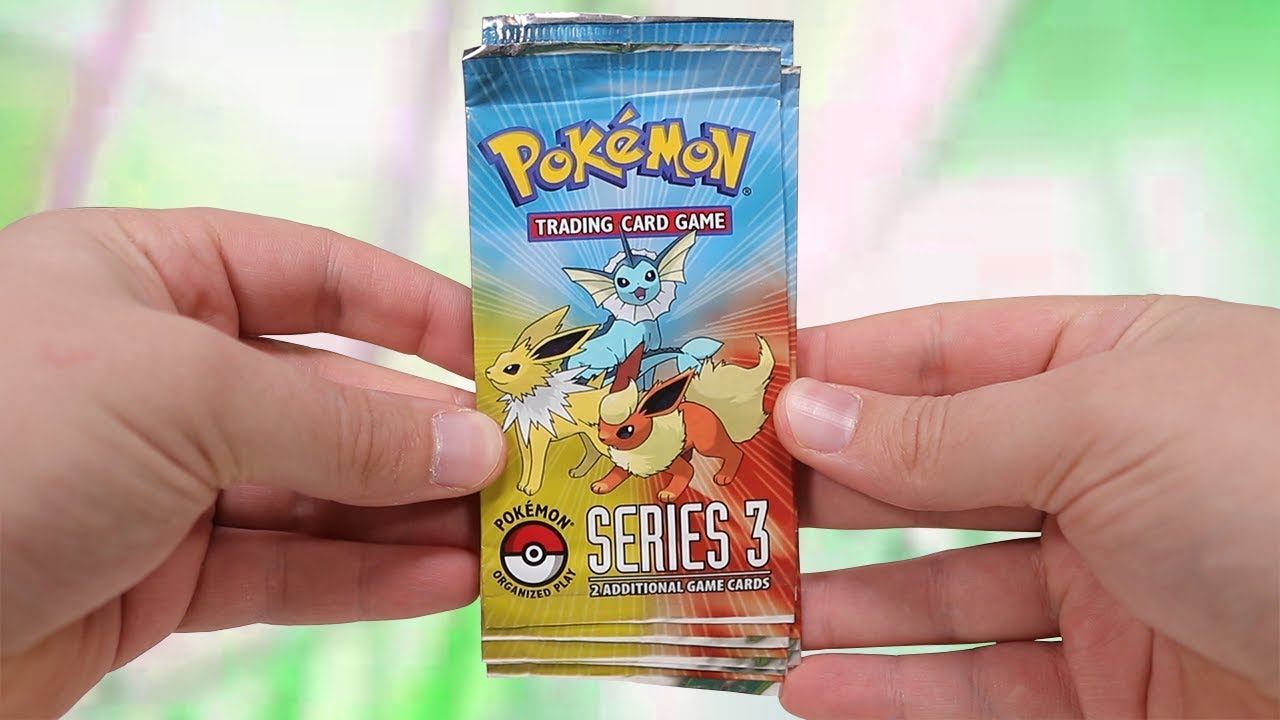 Opening 10 Pokemon Pop Series 3 Booster Packs (2006)