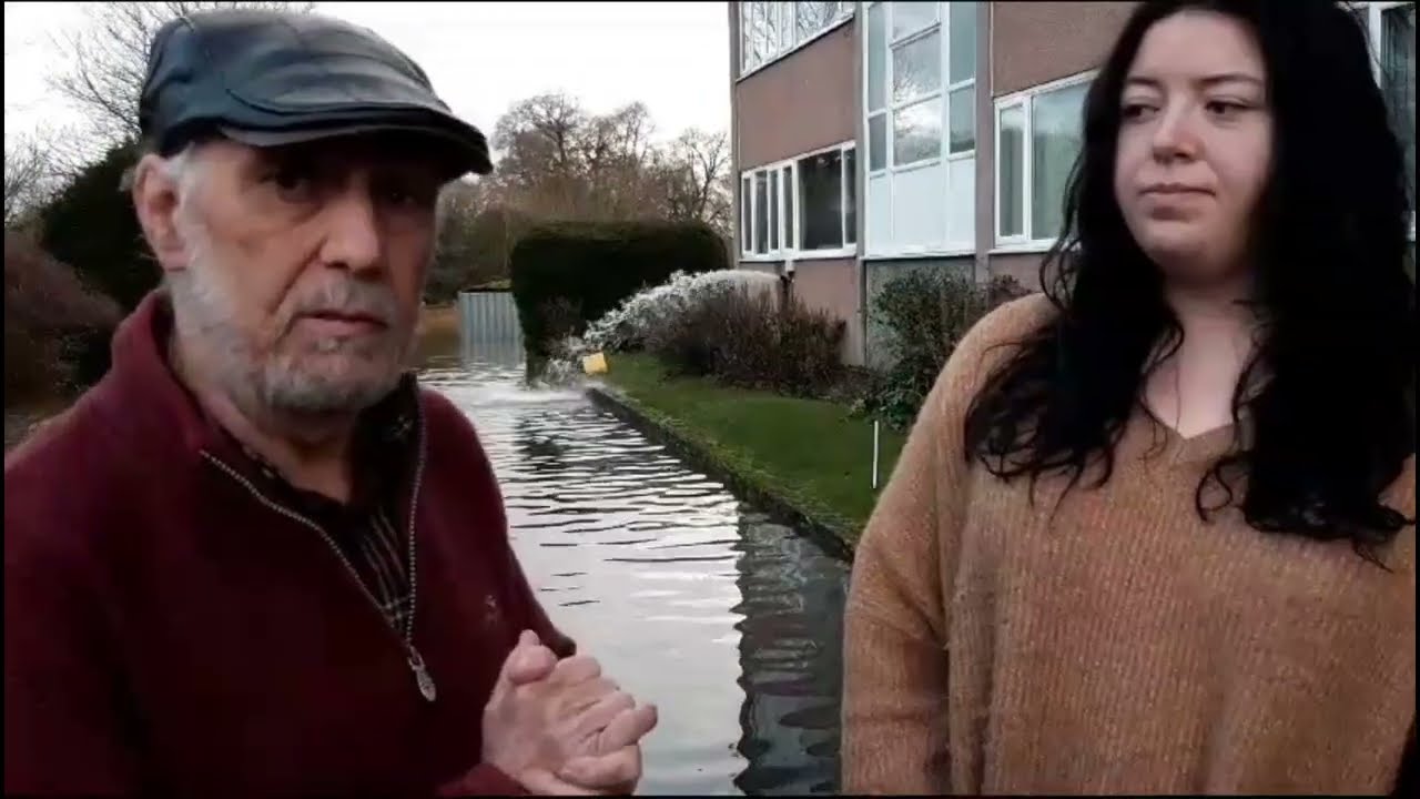 'I haven't been to sleep - I can't bear it anymore!' Interview with flood-hit Shrewsbury residents
