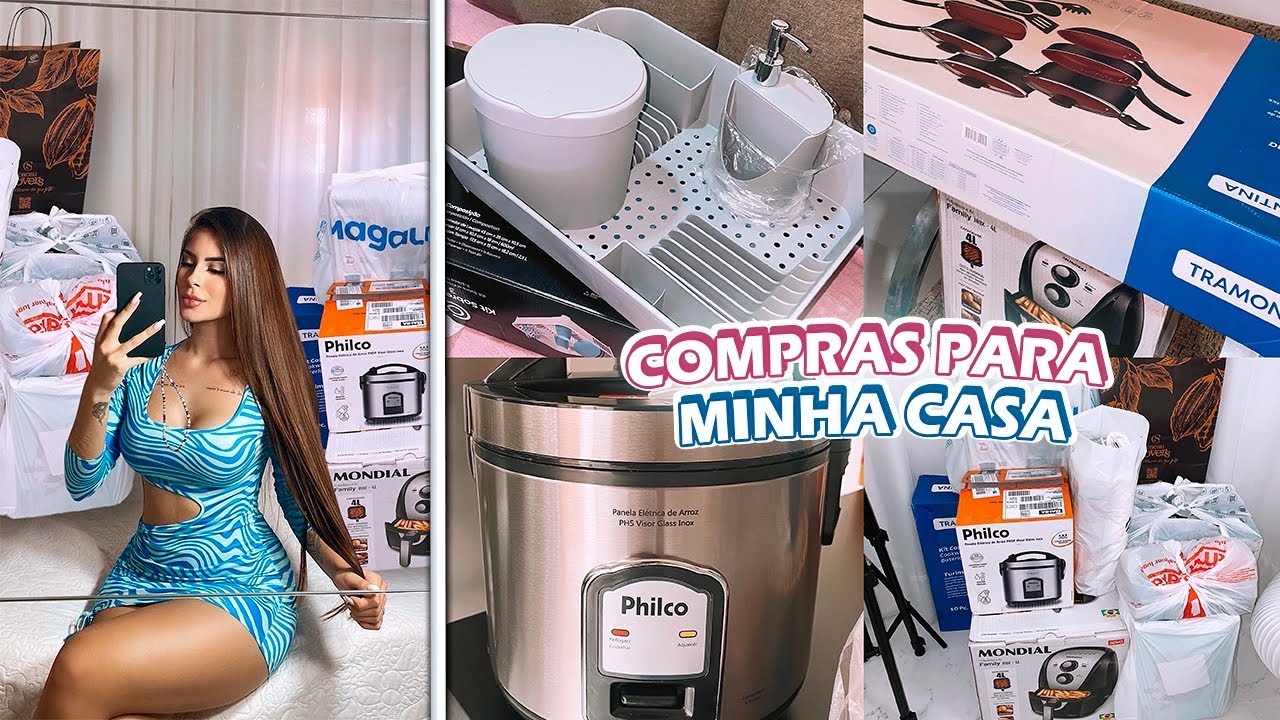 VLOG - primeiras COMPRAS e PRESENTES para a minha casa nova (vou morar sozinha pela primeira vez!!!)