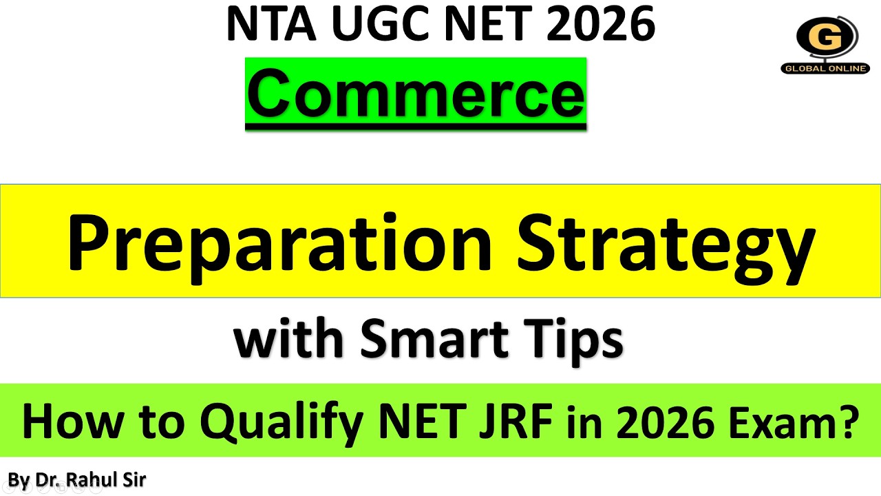 Стратегия подготовки и критерии оценки ||NTA UGC NET 2026|Коммерция|