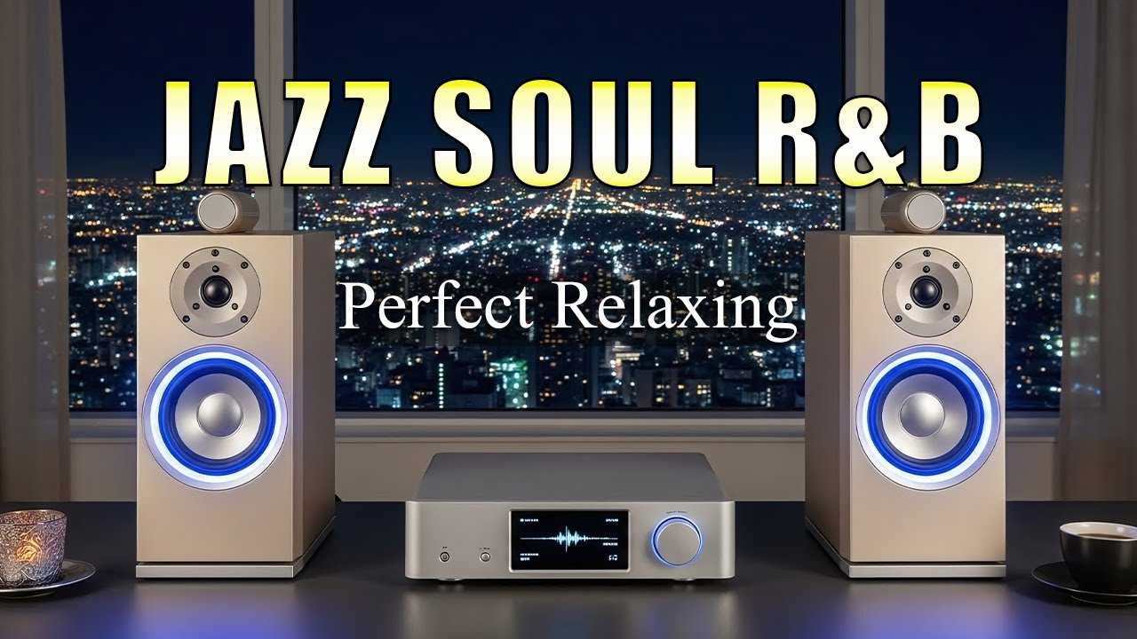 Smooth Jazz & Soulful R&B - Gentle Instrumental Music for Relax, Focus & Work ☕.