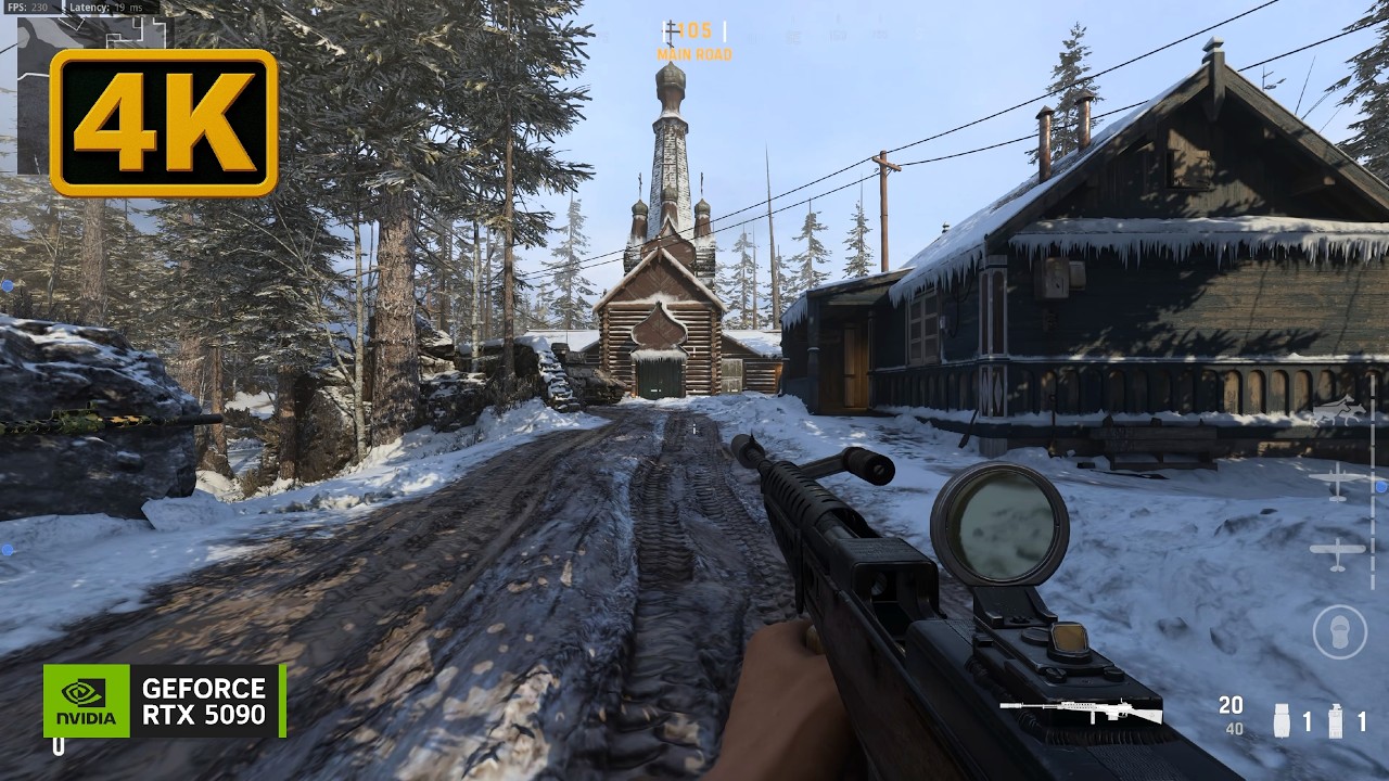 Геймплей мультиплеера Call of Duty: Vanguard [4K]