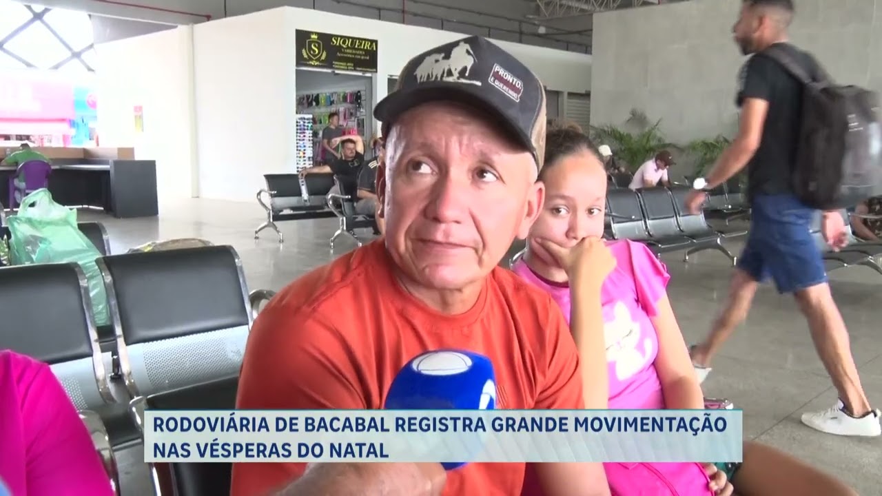 RODOVIÁRIA DE BACABAL REGISTRA GRANDE MOVIMENTAÇÃO NAS VÉSPERAS DO NATAL